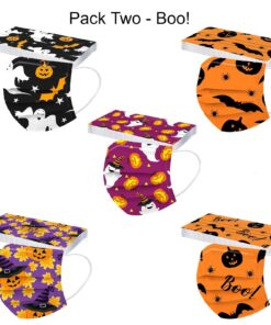 Halloween Print – Kids Disposable Face Mask