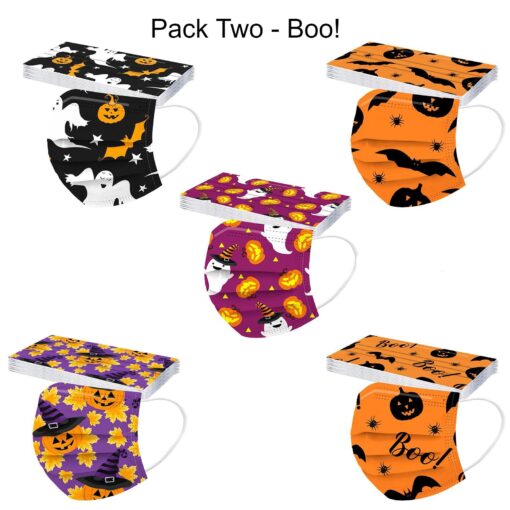 Halloween Print – Kids Disposable Face Mask